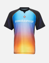 "Birdseye mesh t-shirt" MS25JTP353 01 CASABLANCA