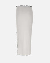 "Rib long midi skirt" 113654 400 ROTATE BIRGER CHRISTENSEN