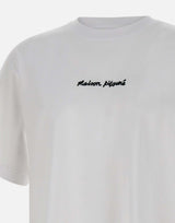 T-shirt in cotone OM00122KJ0119 P100 MAISON KITSUNE'