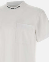T-shirt in jersey di cotone 78GAHE03 CJ00E003 VERSACE JEANS COUTURE