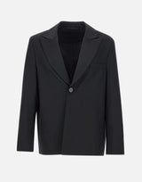 Blazer in lana "Seydou "<BR/> MFW24SEYDOUBLA BLACK SEFR