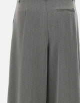 Pantaloni palazzo con cintura MF5269TS224 84006 LIU-JO