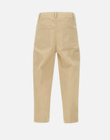 "Le Pantalon cropped twill BP155 CO206BG DROLE DE MONSIEUR