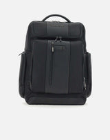 Zaino porta pc 15,6" in tessuto riciclato e pelle CA5477BR2 N PIQUADRO