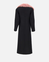 Cappotto in lana 2S099A N0990 BLUMARINE