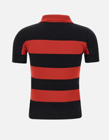 Polo in viscosa VAQ09N002 RED1 VAQUERA