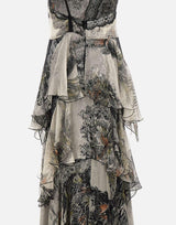 Abito "Mako" in seta MAKO MULTI ISABEL SANCHIS
