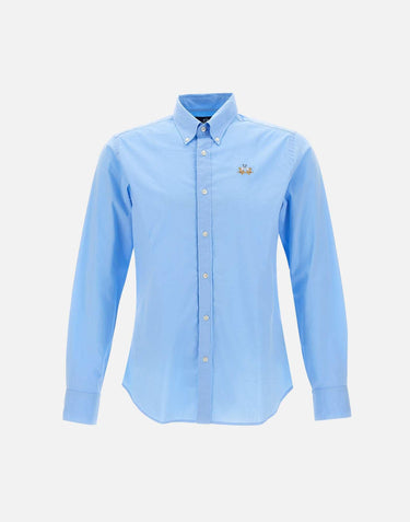 Camicia in cotone stretch CCMC02 PP00307003 LA MARTINA