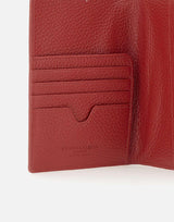 Portacarte in pelle PFW18295 GRNCHERRY GIANNI CHIARINI