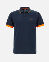 "Stripe Fluo polo" A35120 07 SUN68