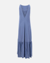 Abito in satin di viscosa QPJAR005 3002 KAOS
