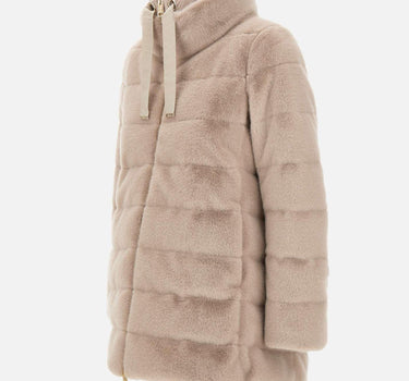 Piumino con pelliccia PI002123D 126301985 HERNO