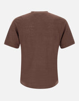 T-shirt in lino DK87123 MORO DIKTAT