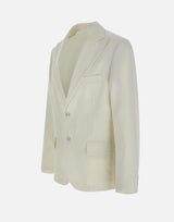 Blazer in cotone e lyocell L031 51271102 PAOLO PECORA