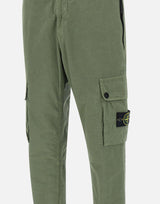 Pantaloni in tela di cotone biologico garzato 3100303S00WA V0159 STONE ISLAND