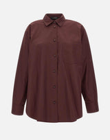 "Georgiana maxi shirt" TM170901B TNC181CACAO THE ANDAMANE
