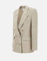 Blazer "Alfa" in lino 2513041042200 002 MARELLA