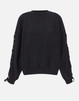 "Lacing crewneck sweater" 114390 100 ROTATE BIRGER CHRISTENSEN