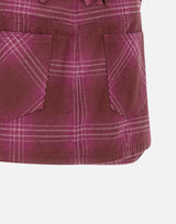 Mini skirt in cotone e lana 251WCR00136 CCC115AA114 THE ATTICO