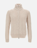 Cardigan in lana, viscosa e cashmere 10155 19654113 GRAN SASSO