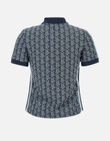 Polo in maglia jacquard DF3364 525 LACOSTE