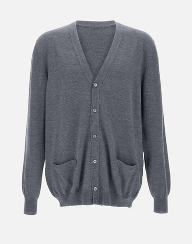 Cardigan in lana 14201 58150088 GRAN SASSO