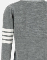 "Relaxed fit V neck" FKC334A Y1014055 THOM BROWNE