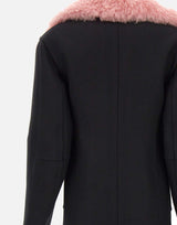 Cappotto in lana 2S099A N0990 BLUMARINE