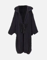 Cappotto in maglia W07040280 33BLACK MAURIZIO MYKONOS