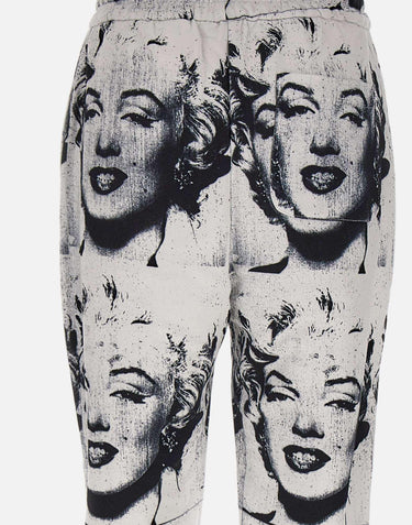 Jogger stampa Mariliyn VAQ10P010 WHITE VAQUERA