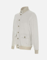 Bomber in felpa double NJMB5502260WOR B003 FAY