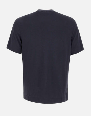 T-shirt in seta e modal EM002996 AF13721UB118 EMPORIO ARMANI