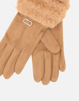 Guanti effetto scamosciato 2F5063T0300 00070 LIU-JO