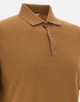 Polo in crepe di cotone PL1MC CR14R090 FILIPPO DE LAURENTIIS