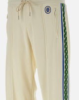 "La Track Pants Tresse" SP007 PL135OFFWHITE DROLE DE MONSIEUR