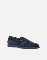 Mocassini "Pura" in pelle scamosciata MGAR19006OOTSEAA U60 SANTONI