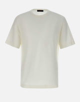 T-shirt "Flak" in tricot cotone e nylon effetto spugna PEU5519 99012254730 PEUTEREY