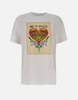 T-shirt in cotone WRMA0005 AK787W0111 ETRO