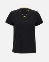 T-shirt in cotone con collana MA02951E2 110 ELISABETTA FRANCHI
