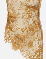 "Brownish green lace halter top" BX009 BROWNISHGREEN JACQUES WEI