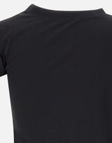 "Twisted jersey t-shirt" 425JTS231JS0233 BLACK COURREGES