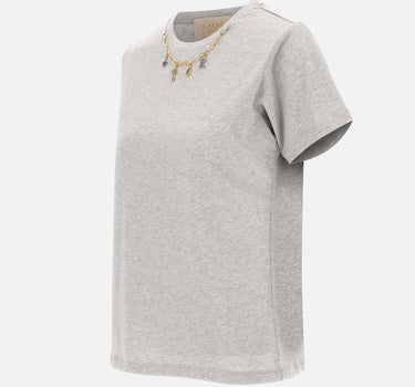 T-shirt con accessorio collana RIJBR003 0M07 KAOS