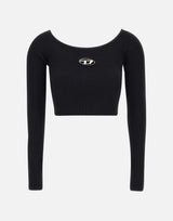 Top "M-Vera-Ls" in jersey di viscosa A14189 0DLAX9XX DIESEL