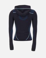 "Seamless hooded long sleeves top" WAW25ACT050 01 CASABLANCA