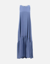 Abito in satin di viscosa QPJAR005 3002 KAOS