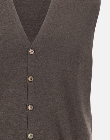 Cardigan in lana merino 58182 14296186 GRAN SASSO