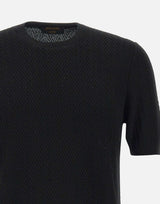 T-shirt in maglia di cotone 57168 20616099 GRAN SASSO