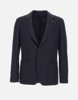 Blazer in lana e cashmere CN6202E AAIF65516850 LARDINI