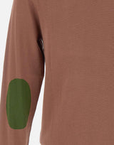 "Sweater elbow contrast color" K35110 08 SUN68