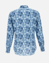 Camicia in cotone e lino LFU02P0147120U 0001 BARBA